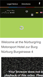 Mobile Screenshot of nuerburgring-hotel.de